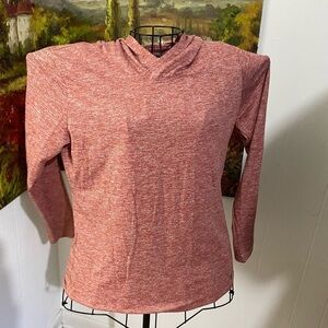 ❤️ Nike DriFit size medium lightweight long sleeve hoodie pullover Heather mauve